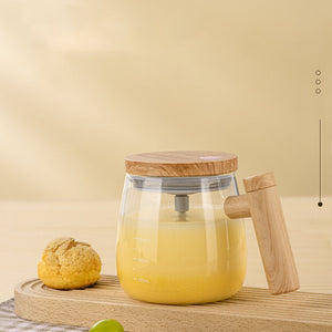 Auto Stirring Glass Cup